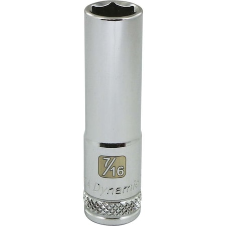 Dynamic 3/8" Drive, 7/16" SAE Socket, 6 Points D008514
